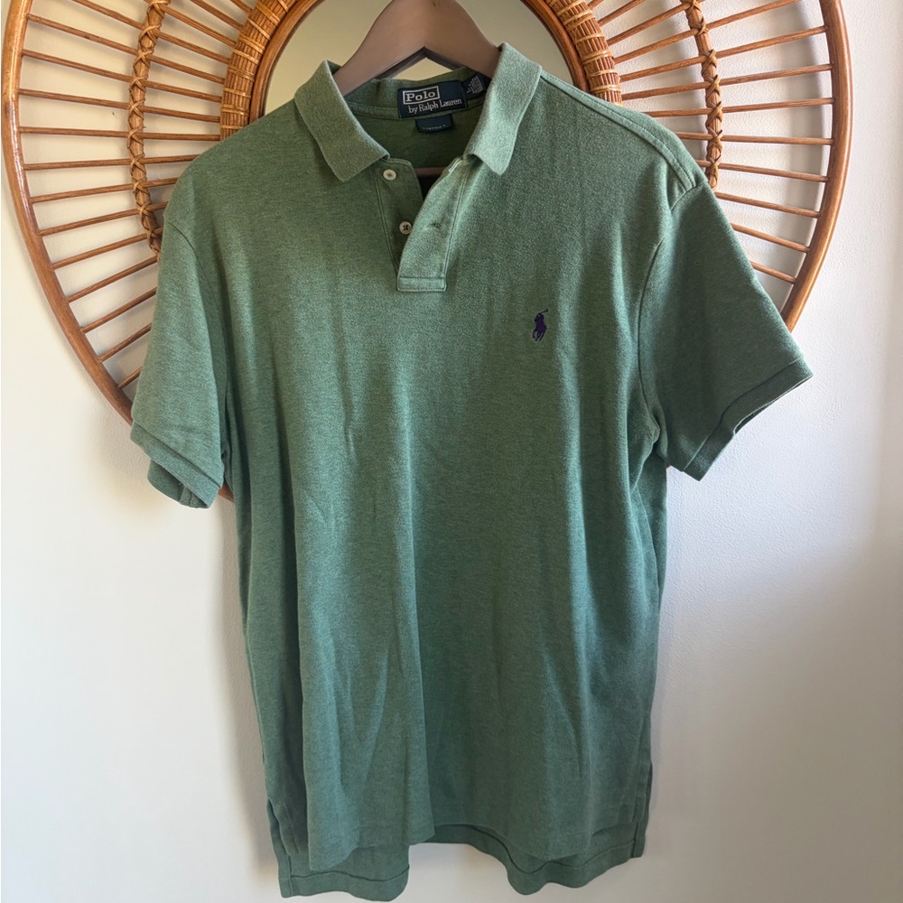 Ralph Lauren Classic Green Polo Shirt (Vintage)